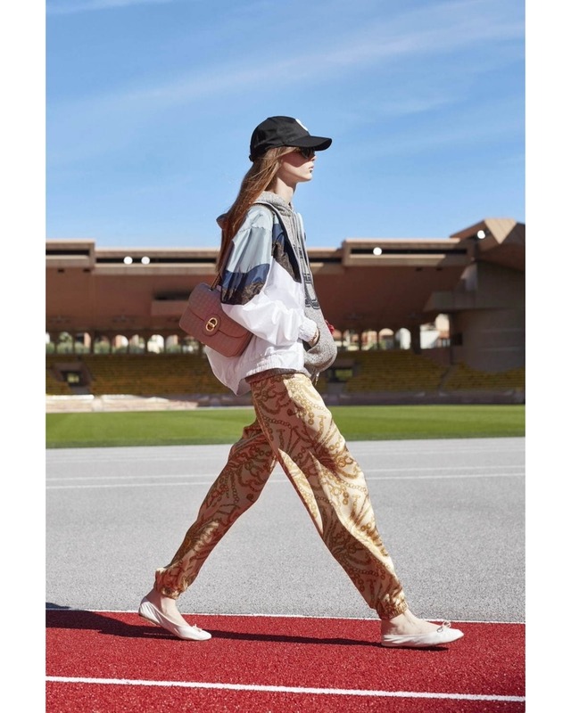 CELINE by Hedi Slimane　CHAIN PRINT EASY PANTS