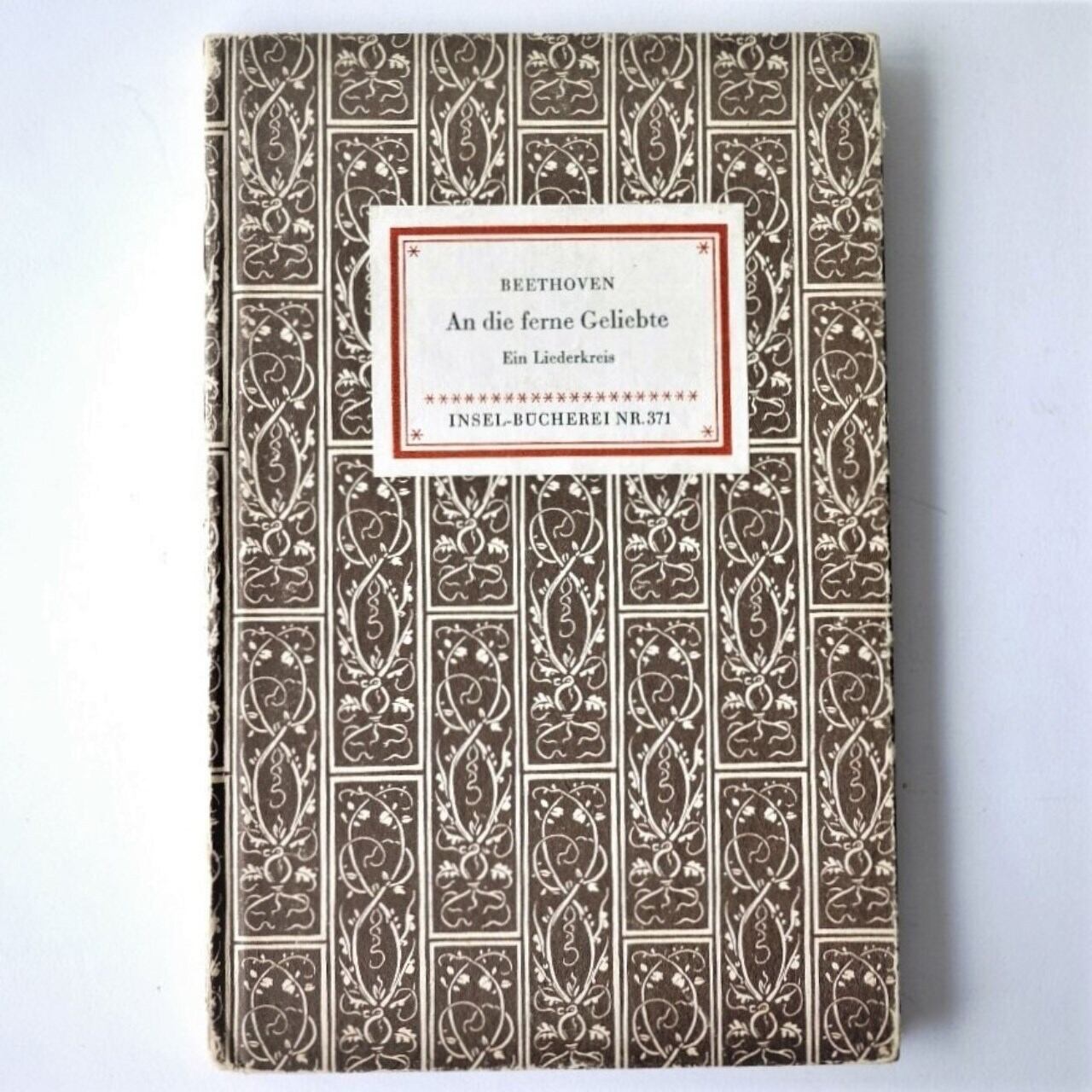 インゼル文庫371 ベートーヴェン 遥かなる恋人に ドイツ洋書 1952