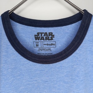 STAR WARS　リンガーTシャツ　ビッグロゴ