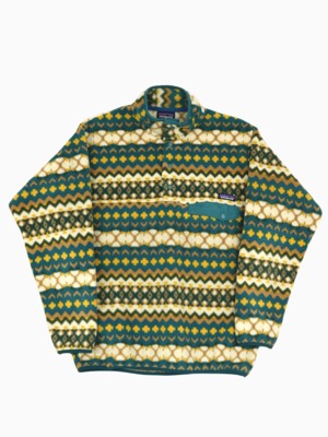 Patagonia Synchilla Snap-T Fleece Pullover "Cliff: Arbor Green" M