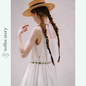 【2color】初夏の風と旅するコットンワンピース 《W0170》