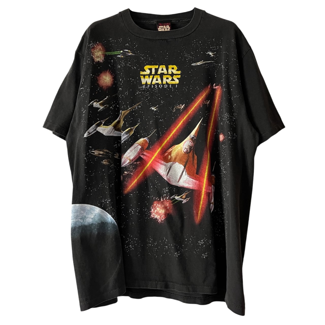 Star Wars 90s Don't Look Back Movie Promo Tee Black | Vintage High