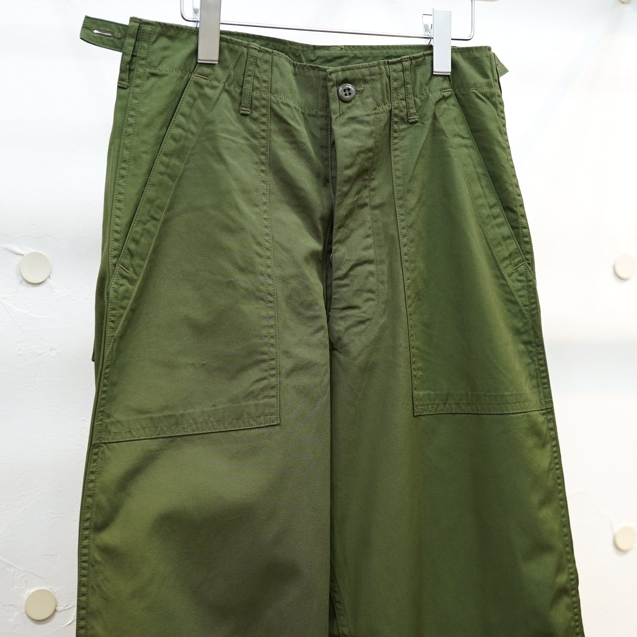 Workers ワーカーズ　ベーカーパンツ　MIL-838-D　ミリタリー Workers（ワーカーズ） トレースMIL-838-Dベイカーパンツ ODポプリン