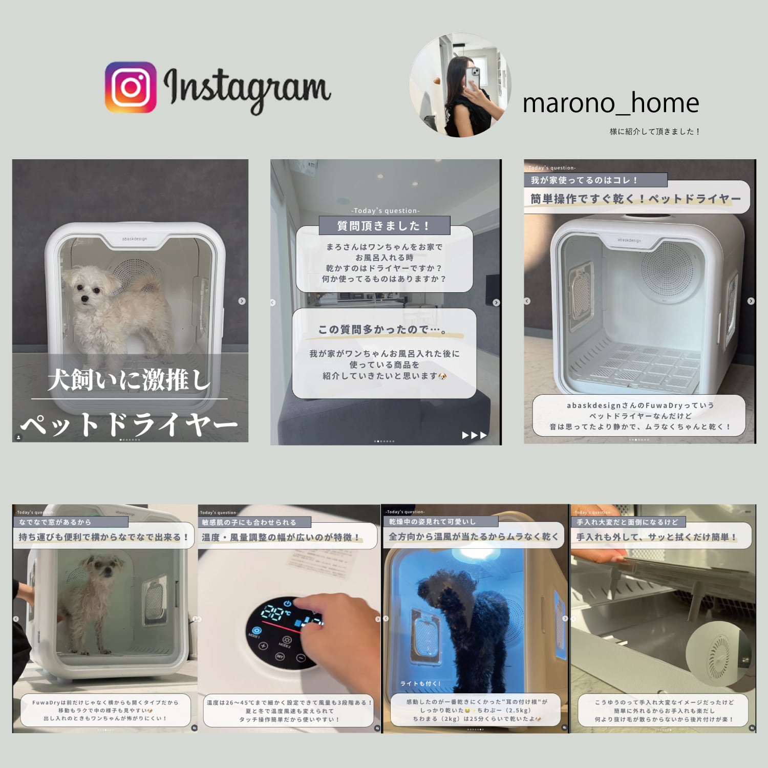 ペットドライルーム 63L ペットドライハウス 乾燥機 静音 クーポン利用で21,400円】獣医師推奨！ペットドライヤー ハウス 63L