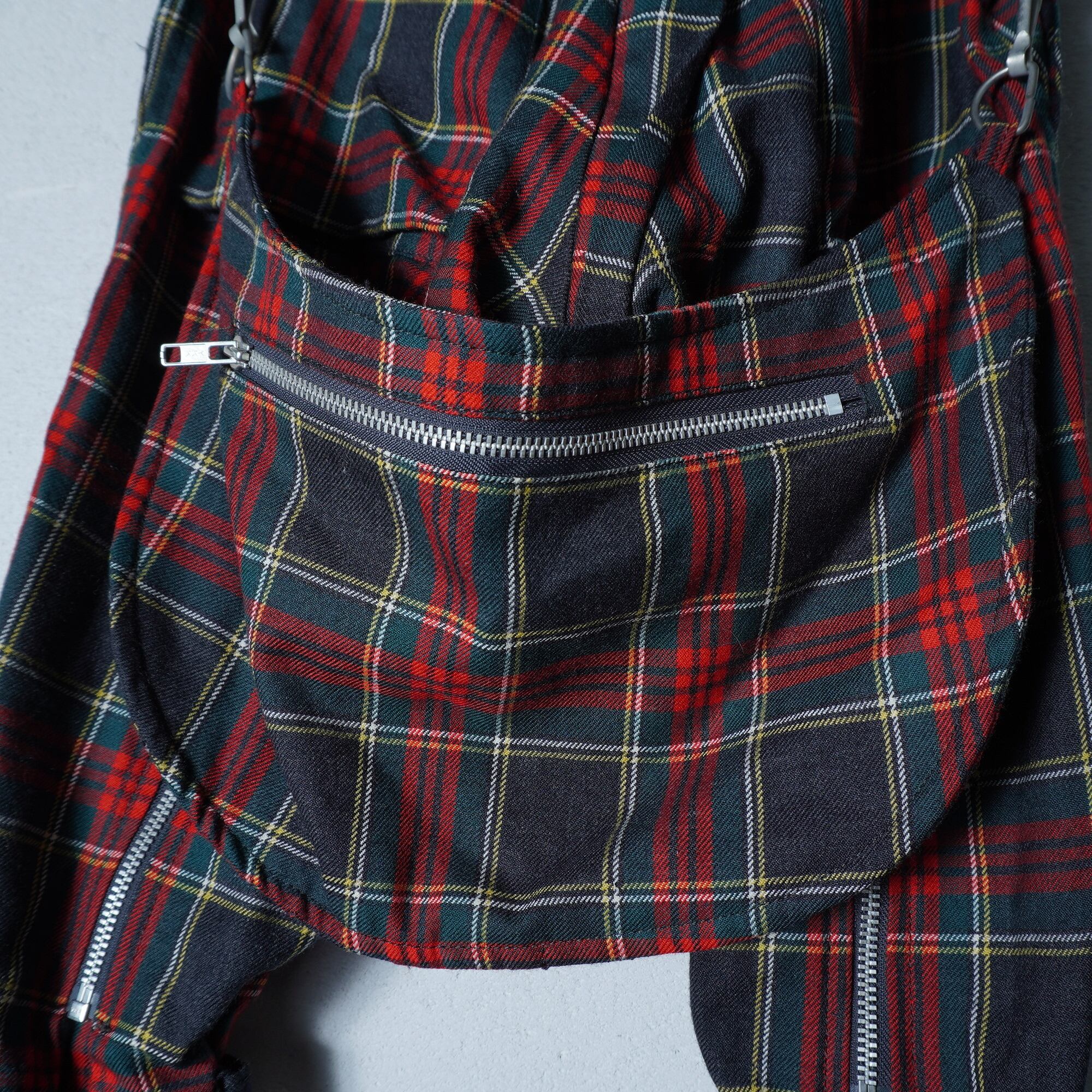 Vivienne Westwood】ヴィヴィアンウエストウッド フラップ付タータン