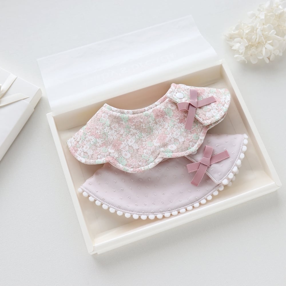 LIBERTY 【Libby】「リバティ ギフトセットBOX入り」スタイ2枚