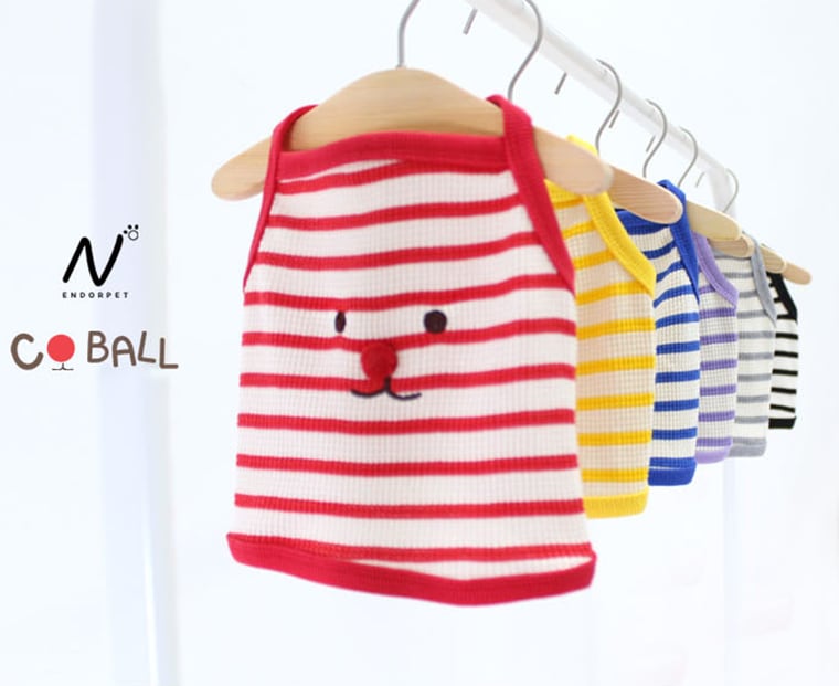 【SALE】 coball croptop S ~ 2XL 6color  /  犬の服 犬服 新作 ショート丈 お揃い クロップドトップス 小型犬 中型犬 ペット洋服 ドッグウェア ペット用品 b39
