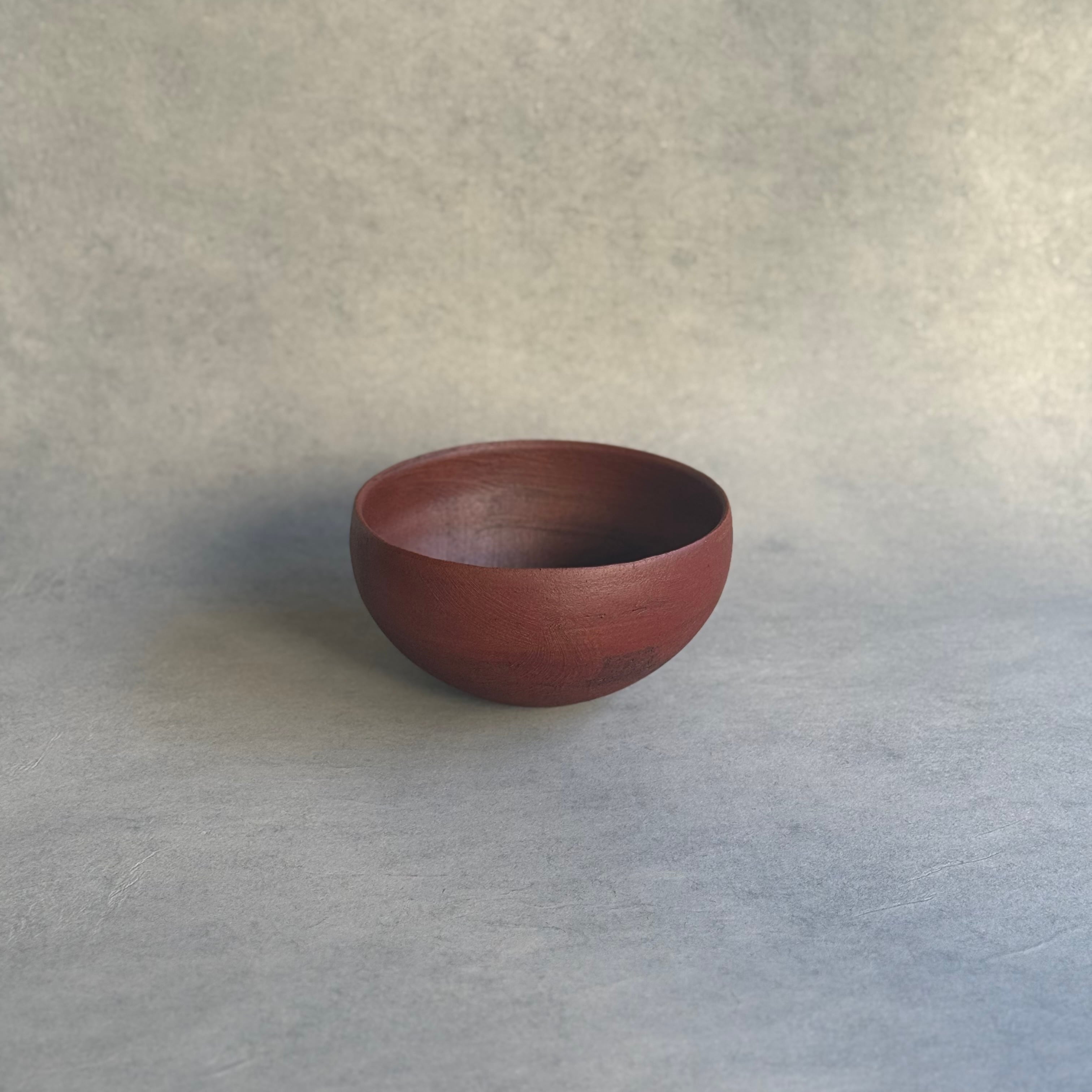 西川聡 赤い建水