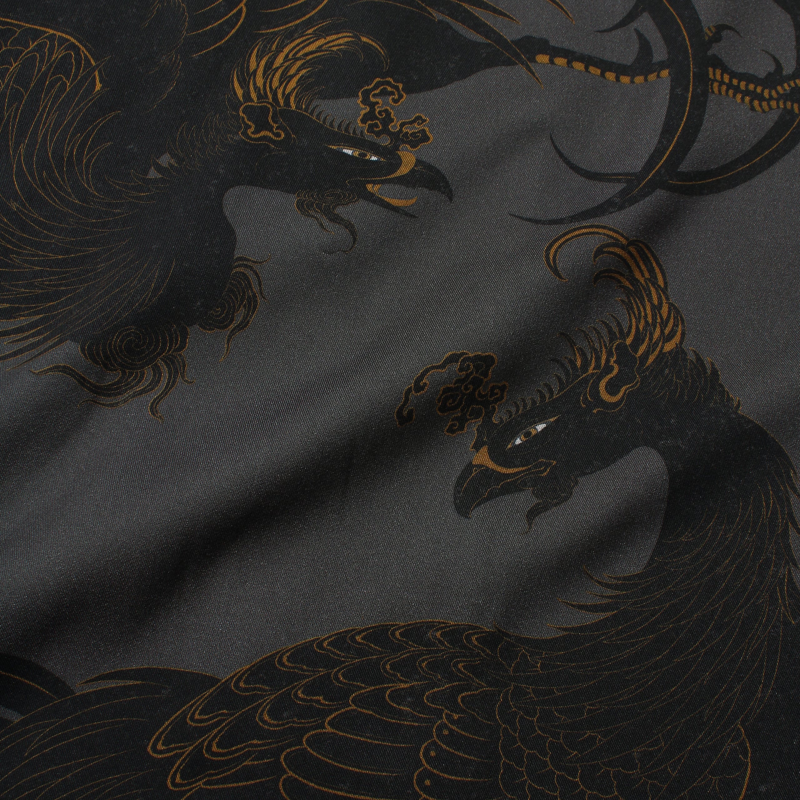 GAKKIN × BUDSPOOL 黒瑞鳥 HAWAIIAN SHIRT | APHRODITEGANG HOLDINGS