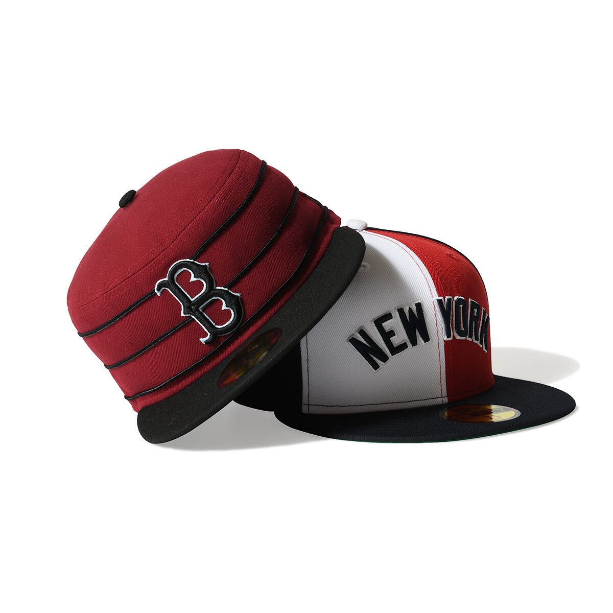 NEW ERA - BROOKLYN DODGERS CO PILL BOX CARDINAL/BLACK 【14904014