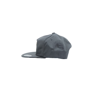 MOCO LOGO Unstructured 5-Panel Snapback [CHARCOAL]