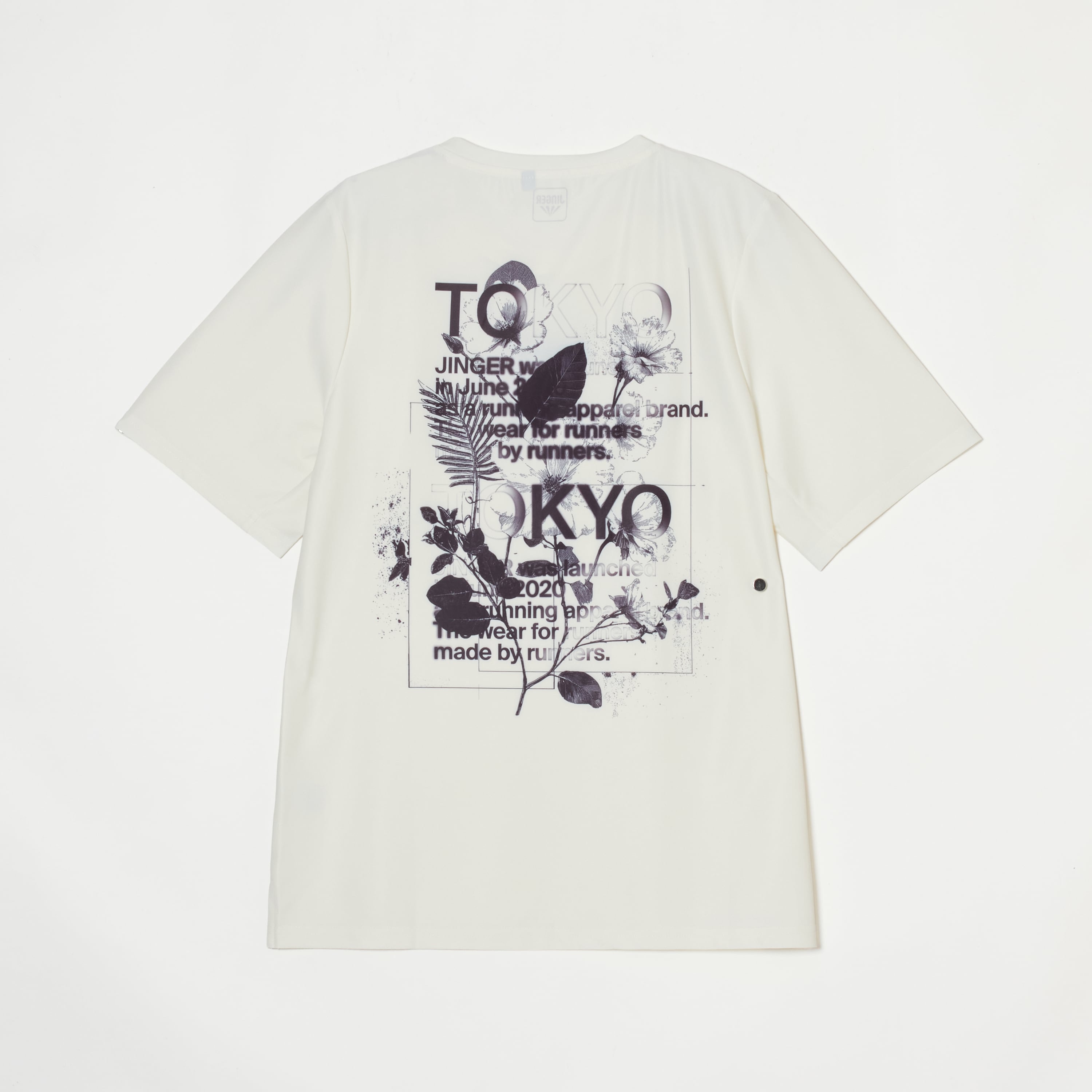 JINGER】ユニセックス ランニングTシャツ【J-1052/WHT】 | JINGER
