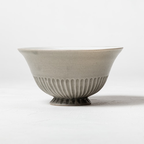 ［石渡 磨美 ］65	カフェオレボウルL（薄鼠）