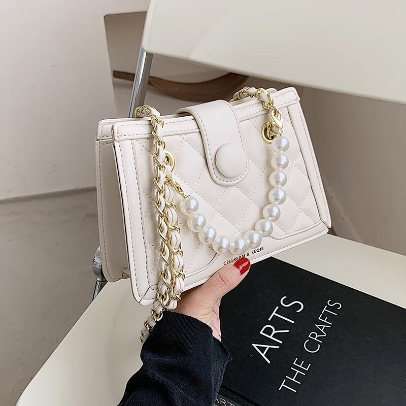 チェーン サマー 夏物 スクウェア 手作りハンドバック41678994230