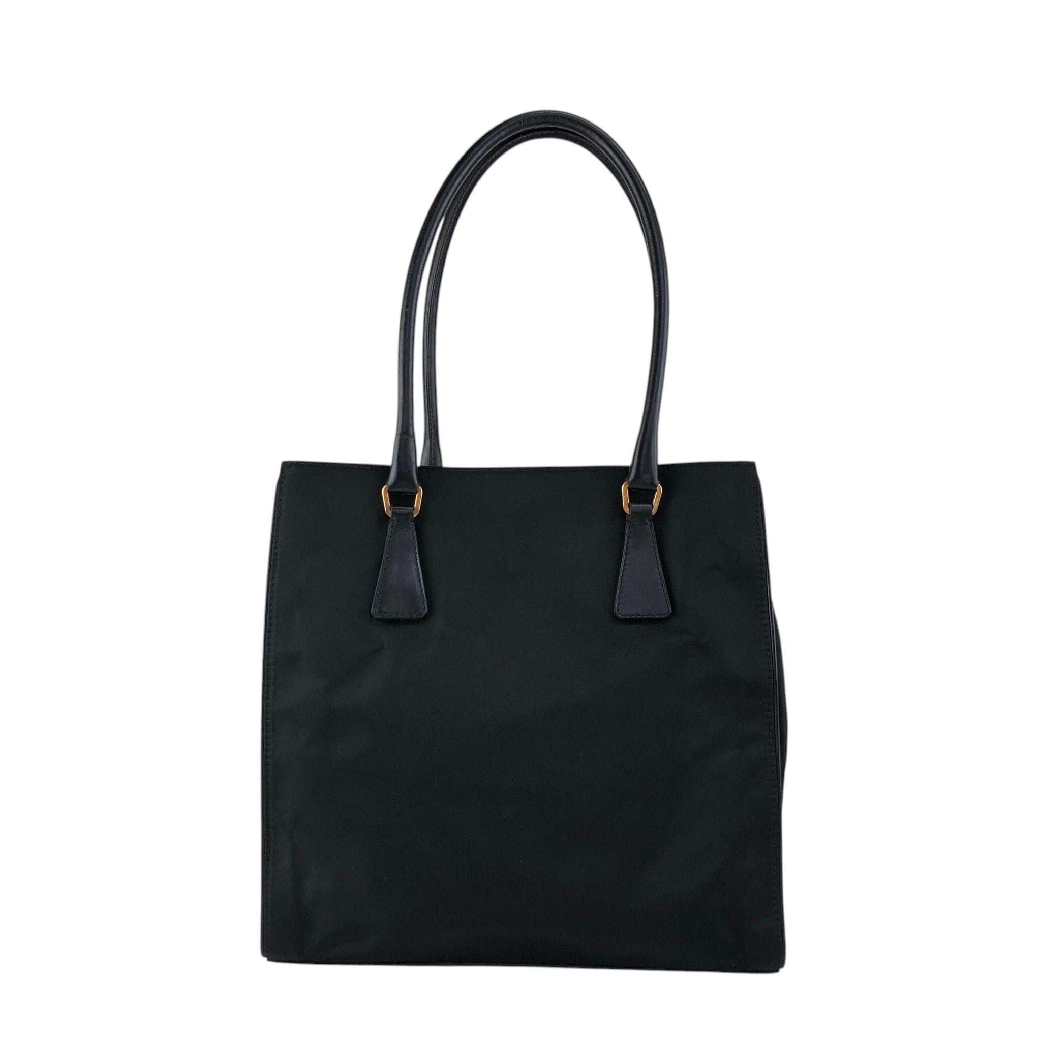 PRADA プラダ トートバッグ ブラック トライアングルロゴ ナイロン
