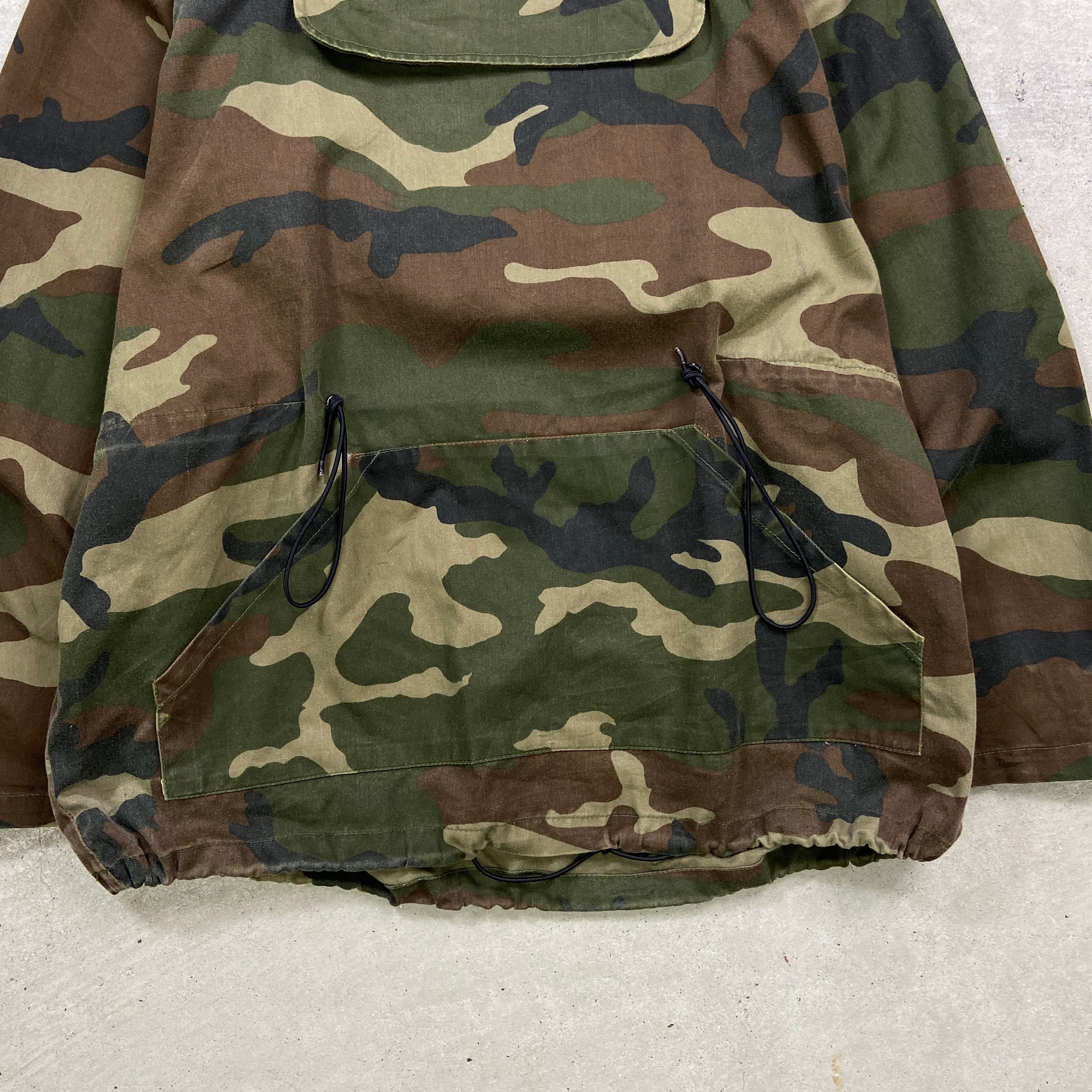 PARKLANDS CANADA ウッドランドカモ アノラックパーカー 民間品 メンズ