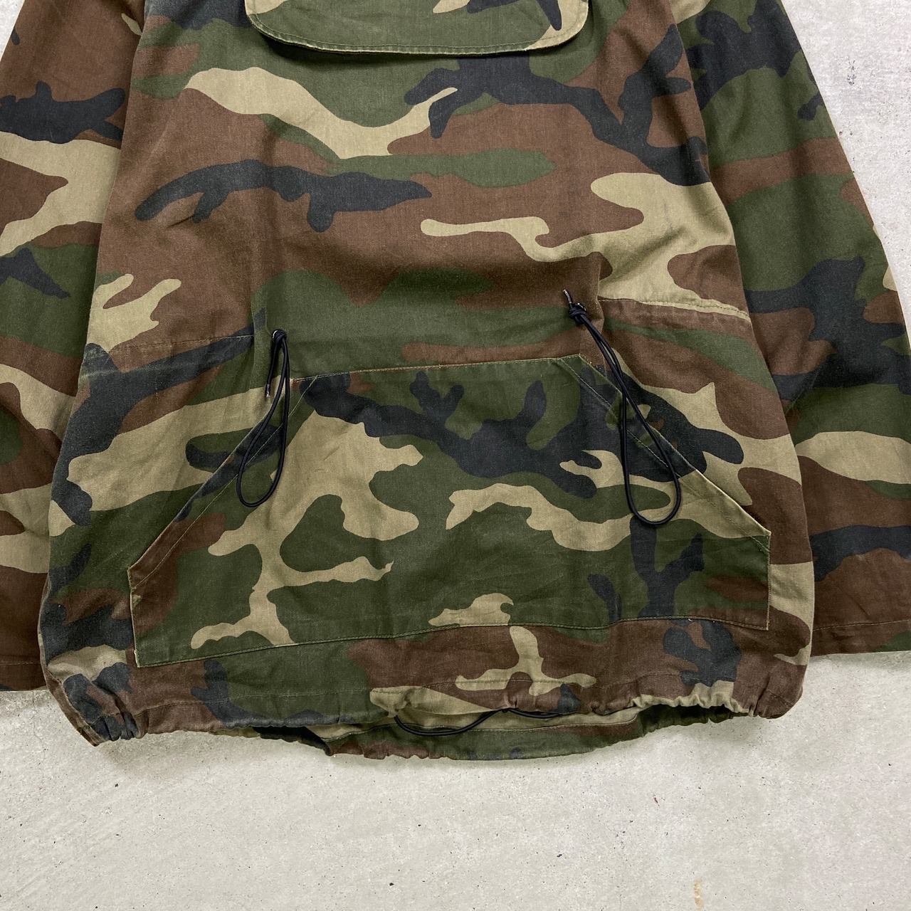 PARKLANDS CANADA ウッドランドカモ アノラックパーカー 民間品 メンズ 