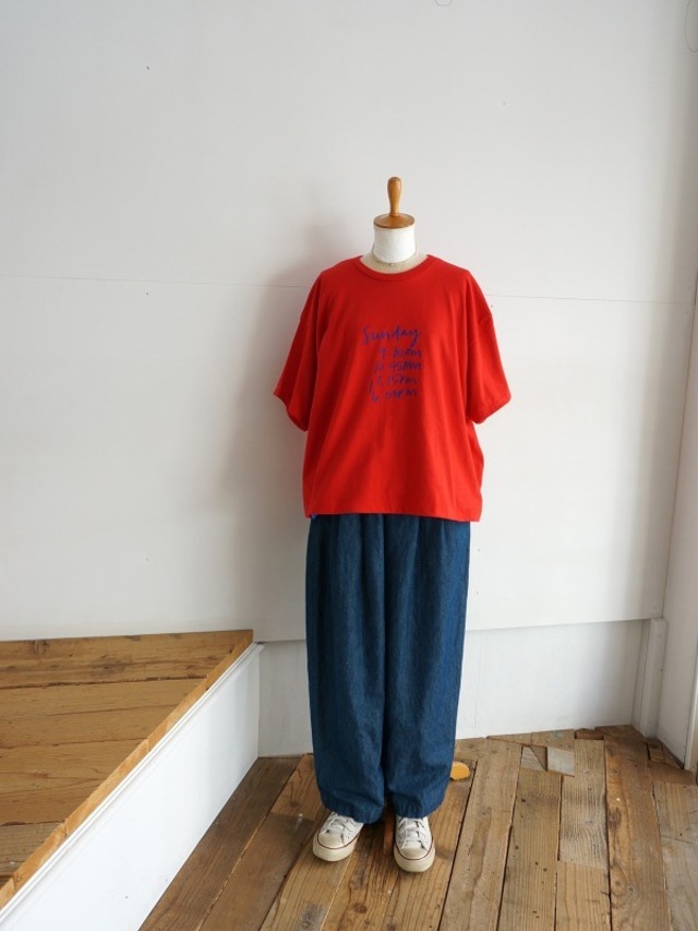 FILUM フィルム　USコットン プリントT