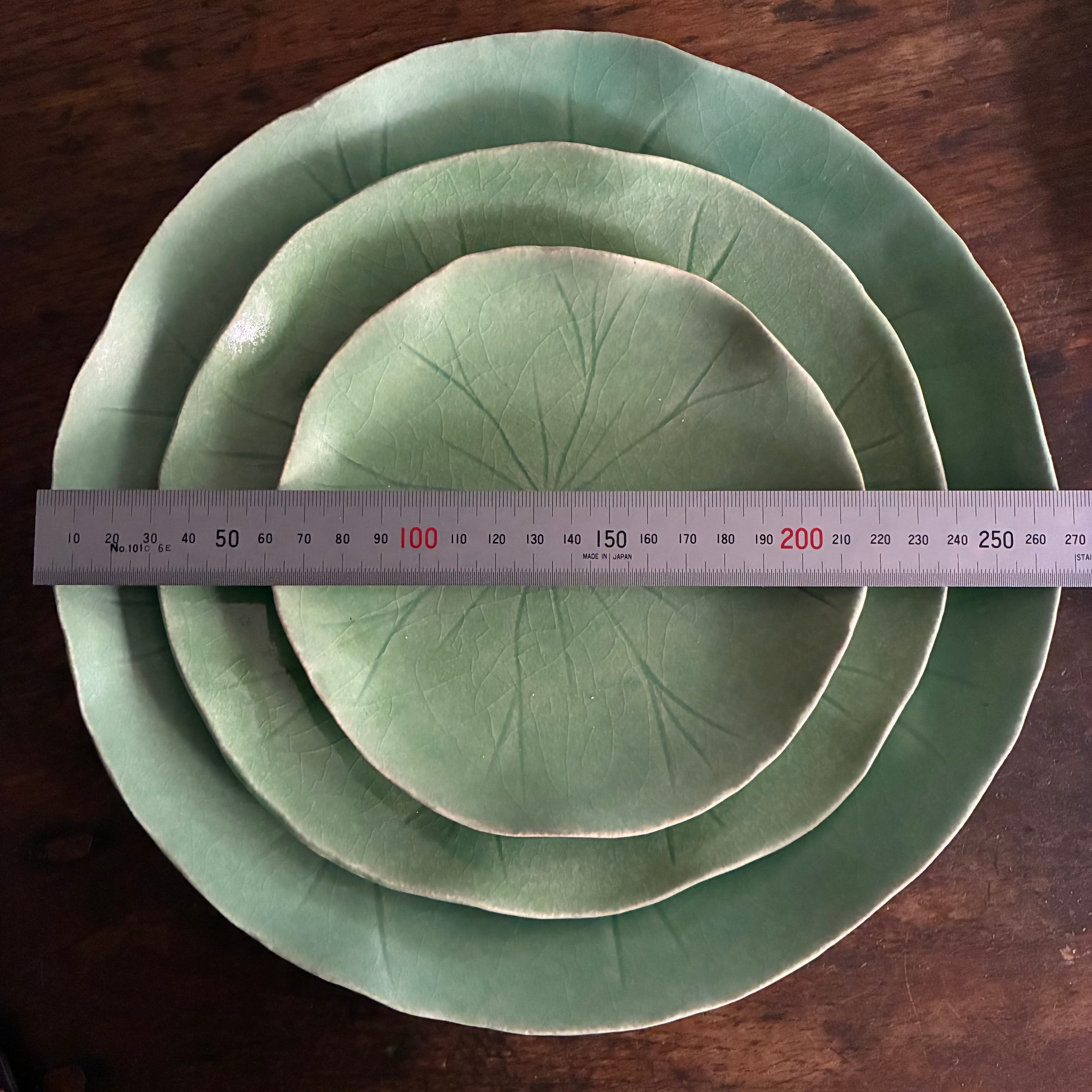 26夏】【オンライン限定】葉皿 (幅 16 cm) 蓮 | TSUNE;田中恒子の器