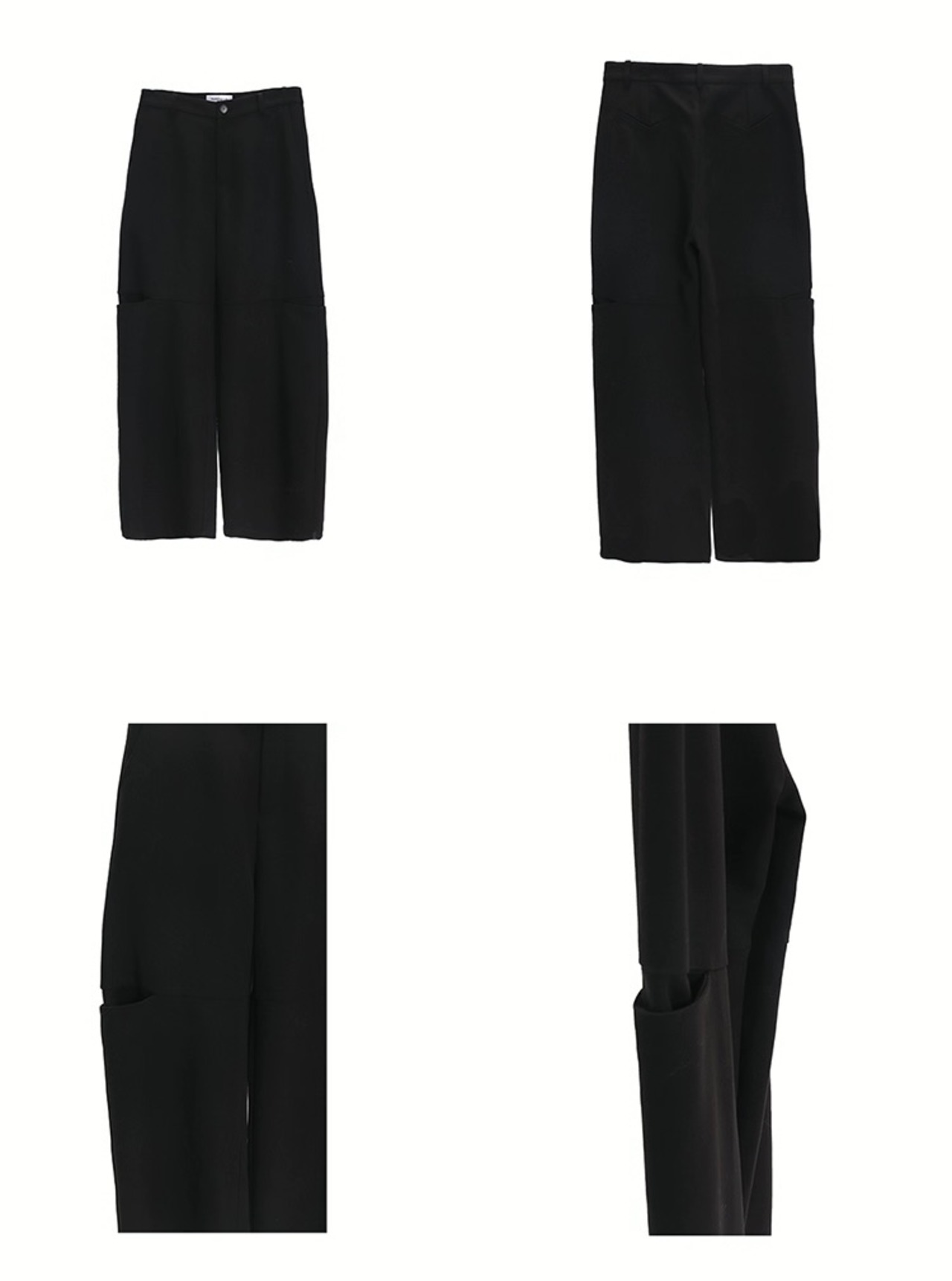 Nothingnoth 25AW CUT-OUT WIDE PANTS