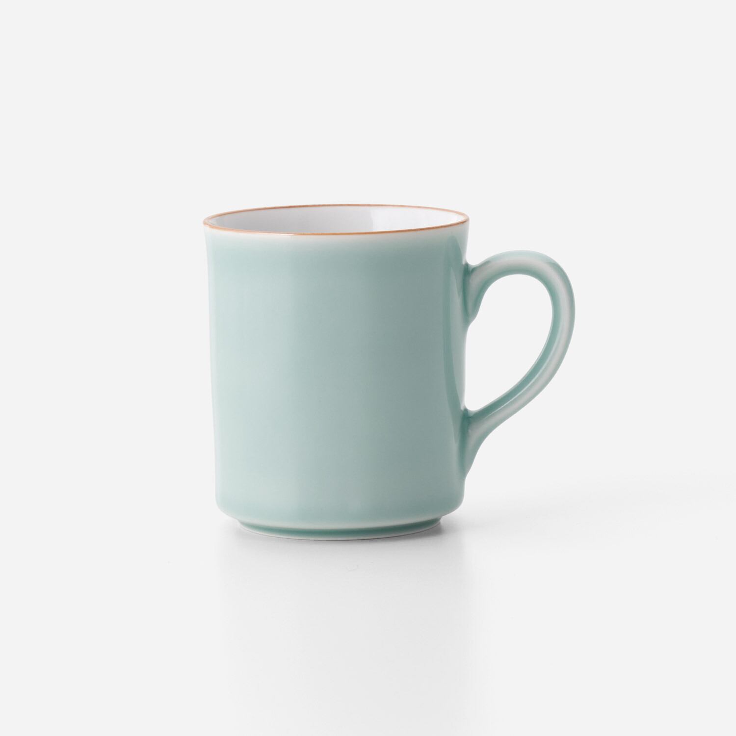 No.175 青磁口錆掛分けマグカップ A | 大秀窯 オンラインショップ