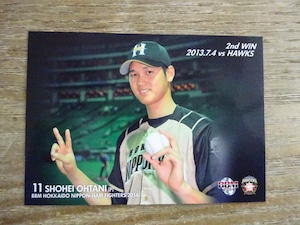 大谷翔平 プロ2勝目 2014 BBM 北海道日本ハムファイターズ