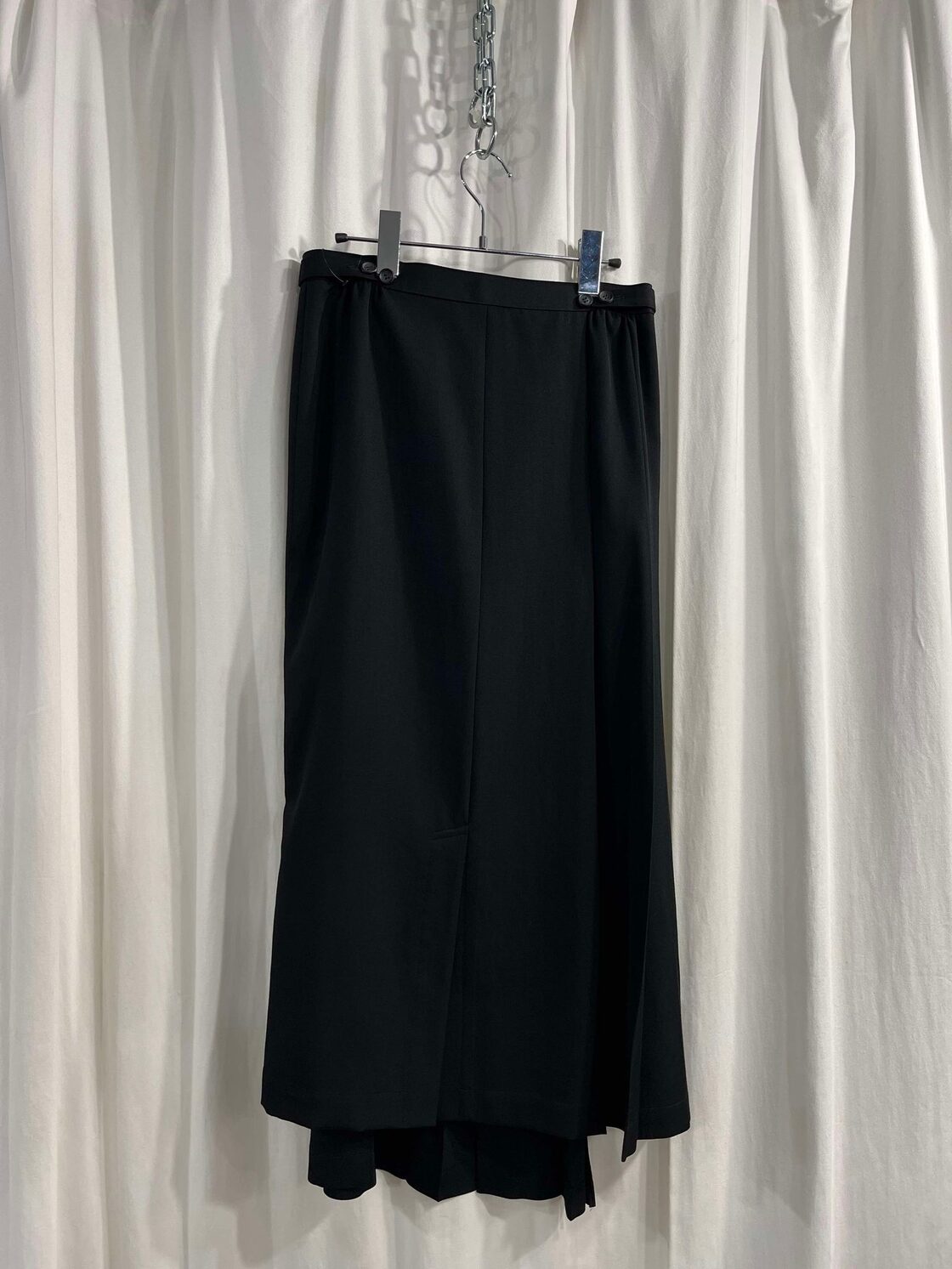 2024SS yohji yamamoto femme 巻きスカート（FS-S65-101） | Pay ID