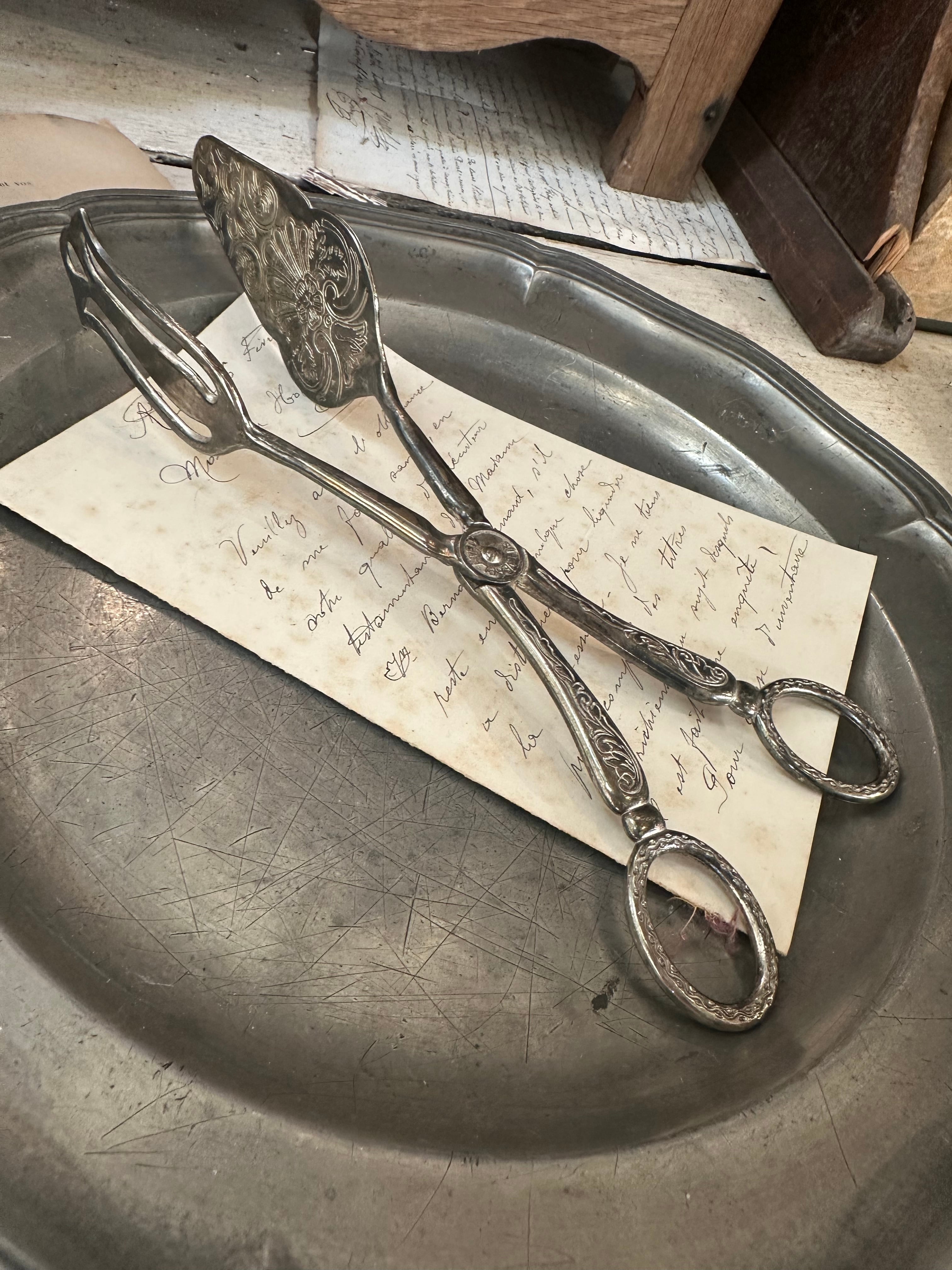 ドイツヴィンテージ　ペストリートング ハサミ型ペストリートング（ケーキトング） | Brocante de La Cocotte