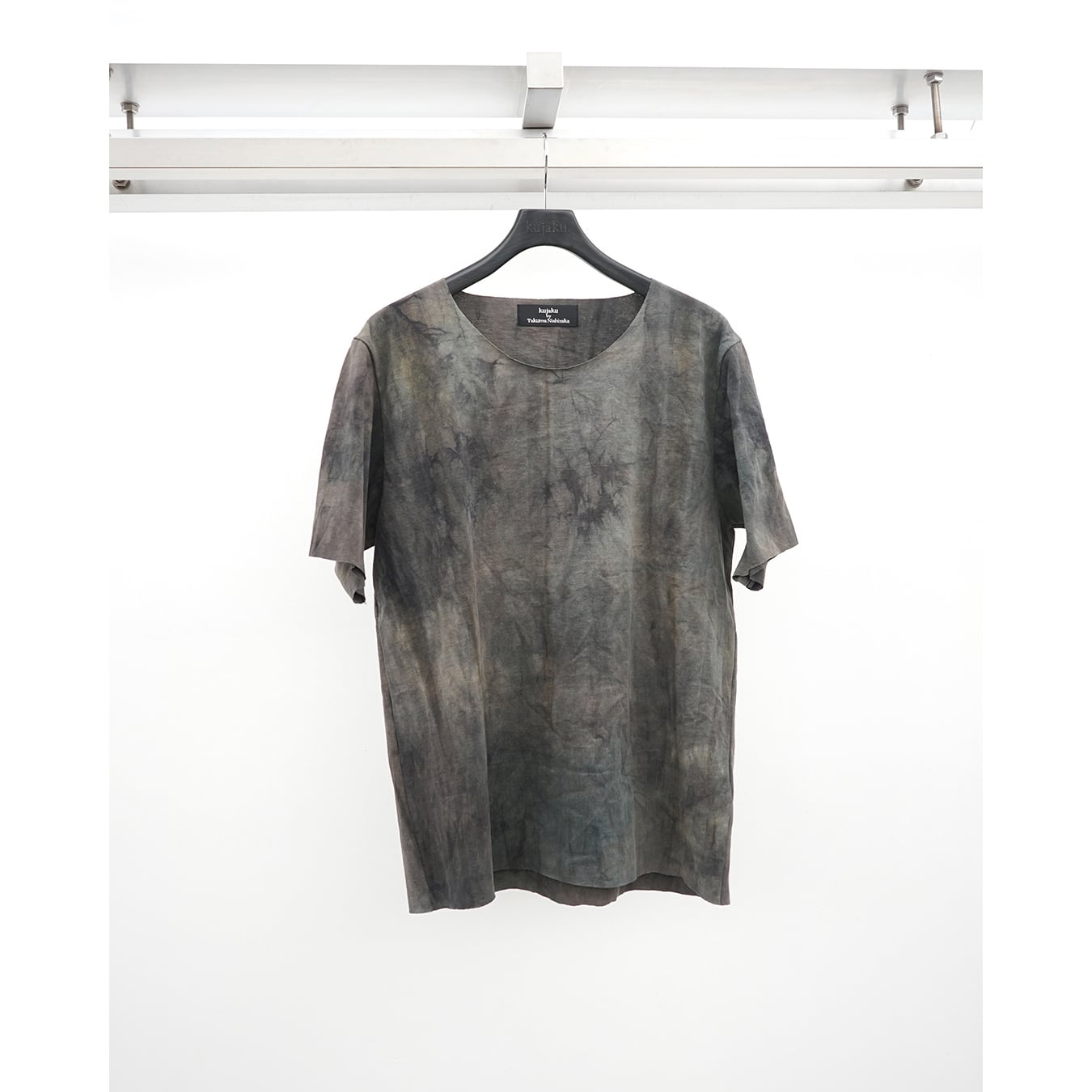 kujaku] (クジャク) K-142-9 special dyed crew neck short sleeve tee