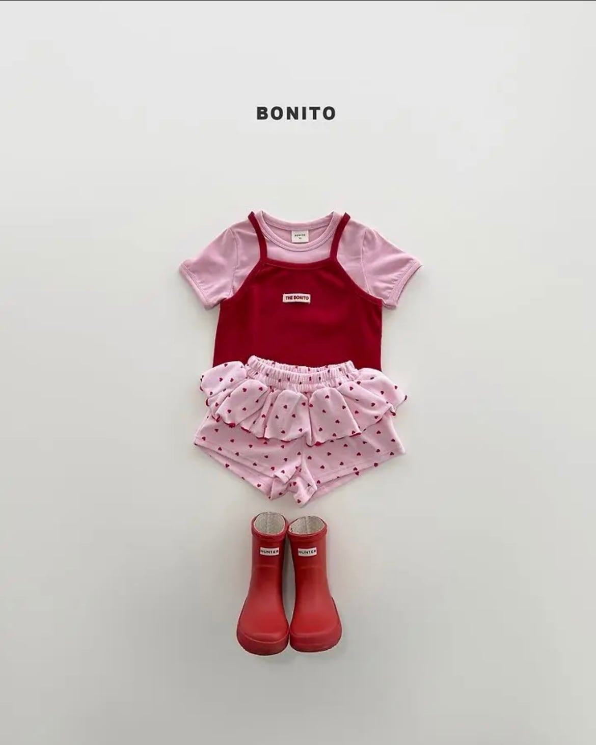 リブベッドレイヤーノースリーブ/BONITO