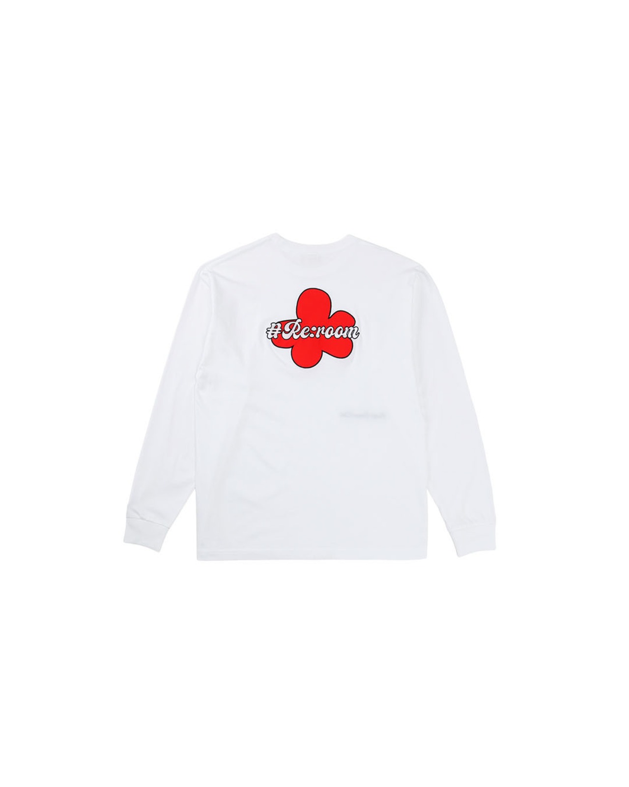 【#Re:room】FLOWER APLIQUE EMBROIDERY LONG SLEEVE［REC926］