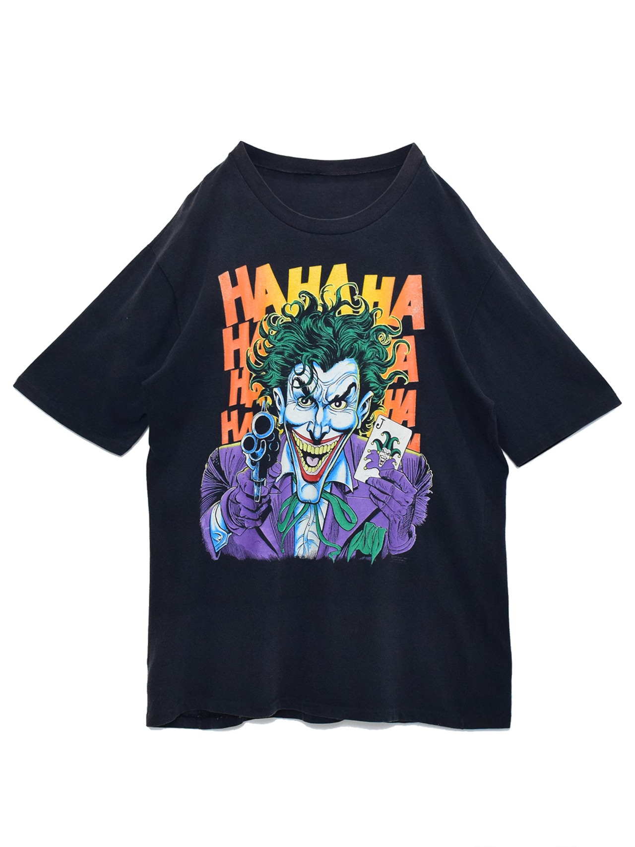 DC Comic Joker T-Shirt "HaHaHaHaHaHaHa" 1989s / ジョーカー