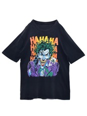 DC Comic Joker T-Shirt "HaHaHaHaHaHaHa" 1989s / ジョーカー