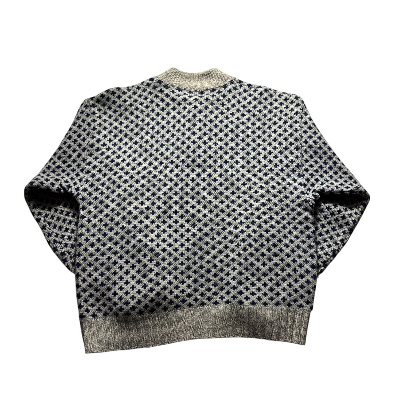 vintage 1980’s EDDIE BAUER henry neck wool sweater