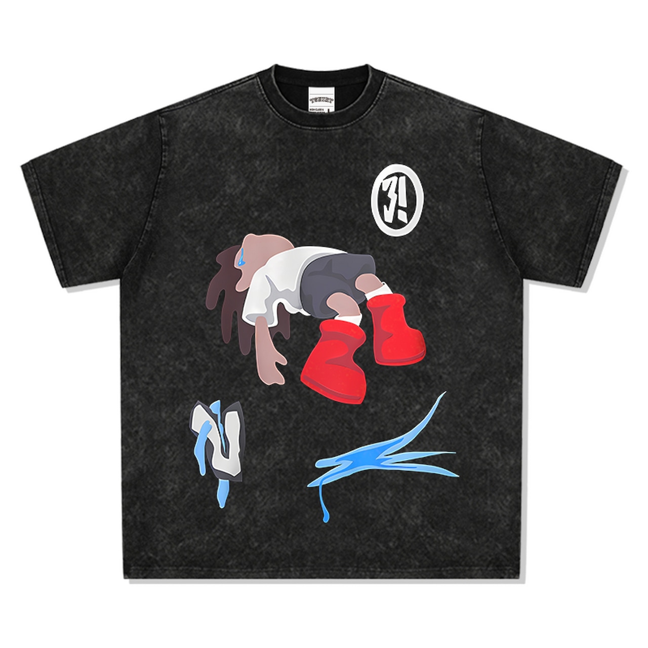 VINTAGE ストリート 重力フリー Tシャツ T841