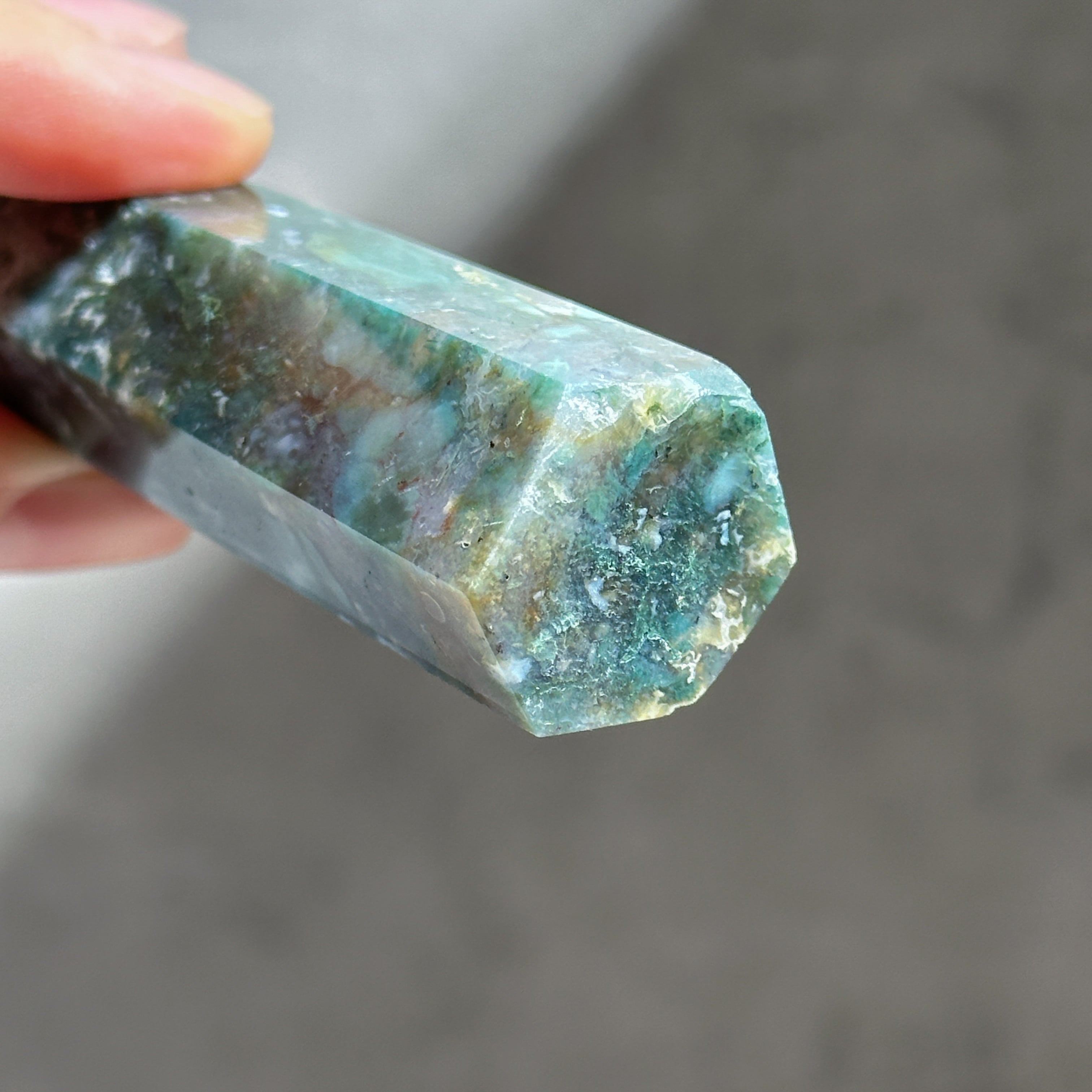 モスアゲート タワー51◇ Moss Agate ◇天然石・鉱物・パワーストーン