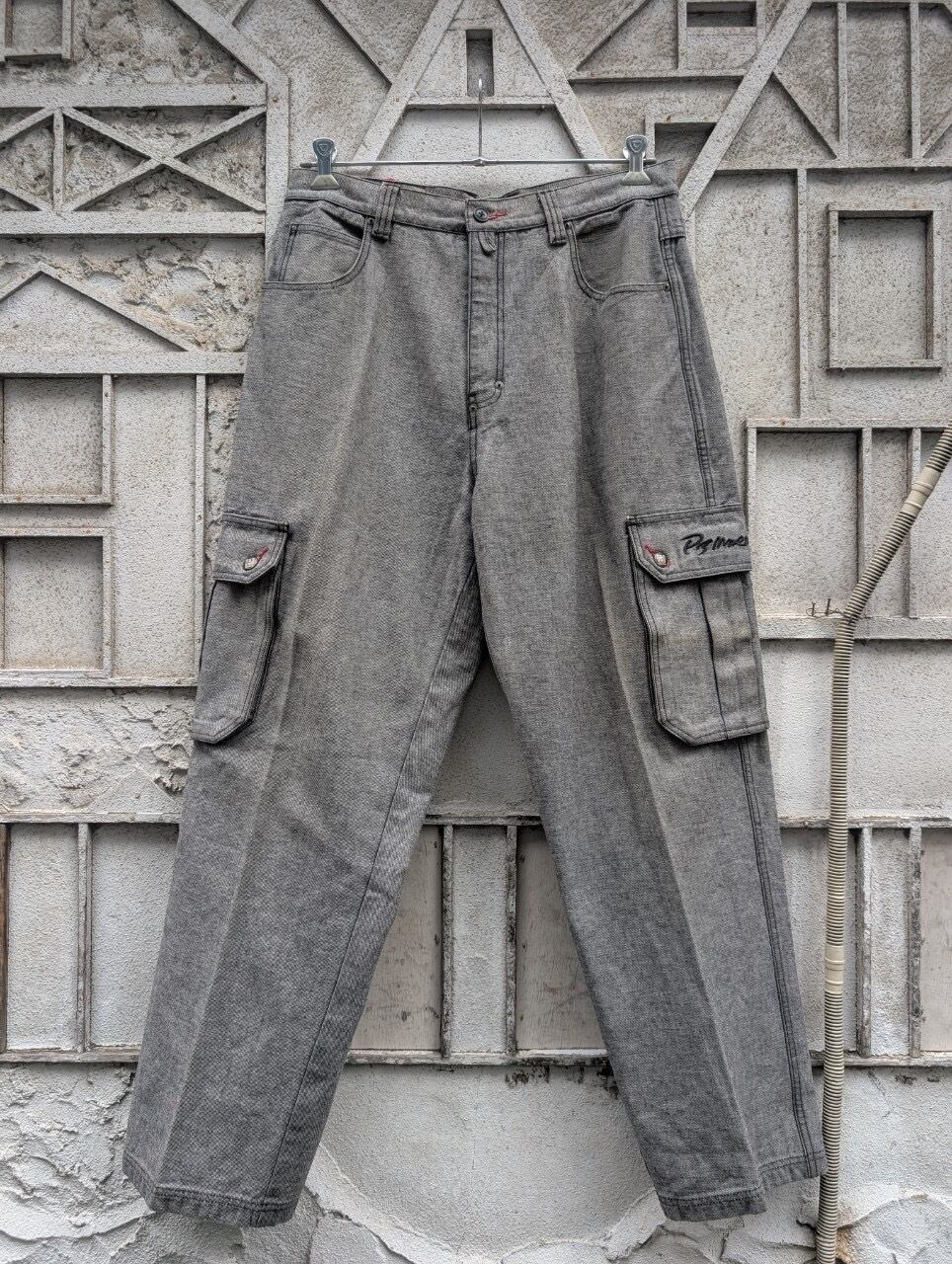 PJ MARK DENIM" denim cargo pants