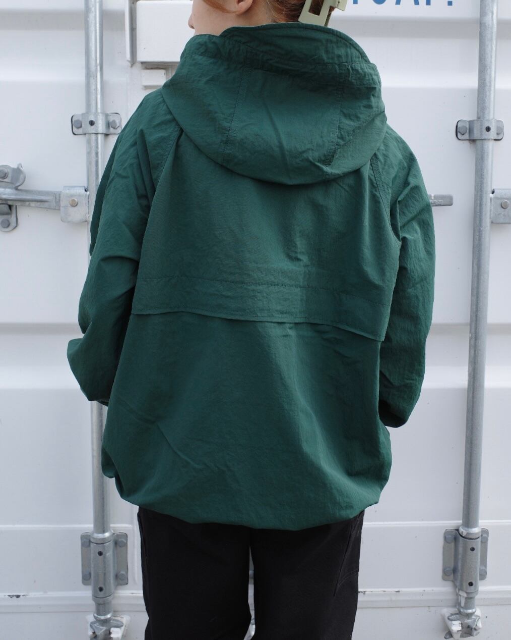 XLARGE】 EMBROIDERED NYLON ANORAK JACKET 【エクストララージ