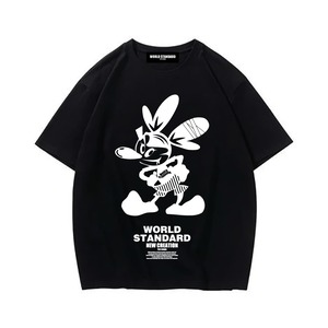 WORLD STANDARD/クルーネックプリントTシャツ/WSHT-060