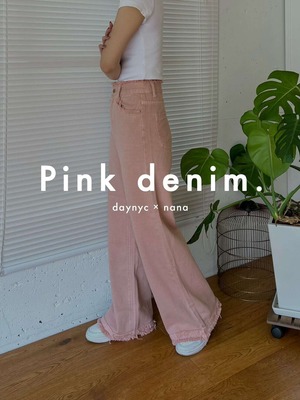 【daynyc】Pink denim