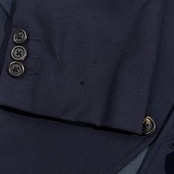 80s J.PRESS ジェイプレス 段返3B 背抜き テーラードジャケット 紺ブレ 90-76-170/ネイビー系 濃紺 メンズ 樫山株式会社