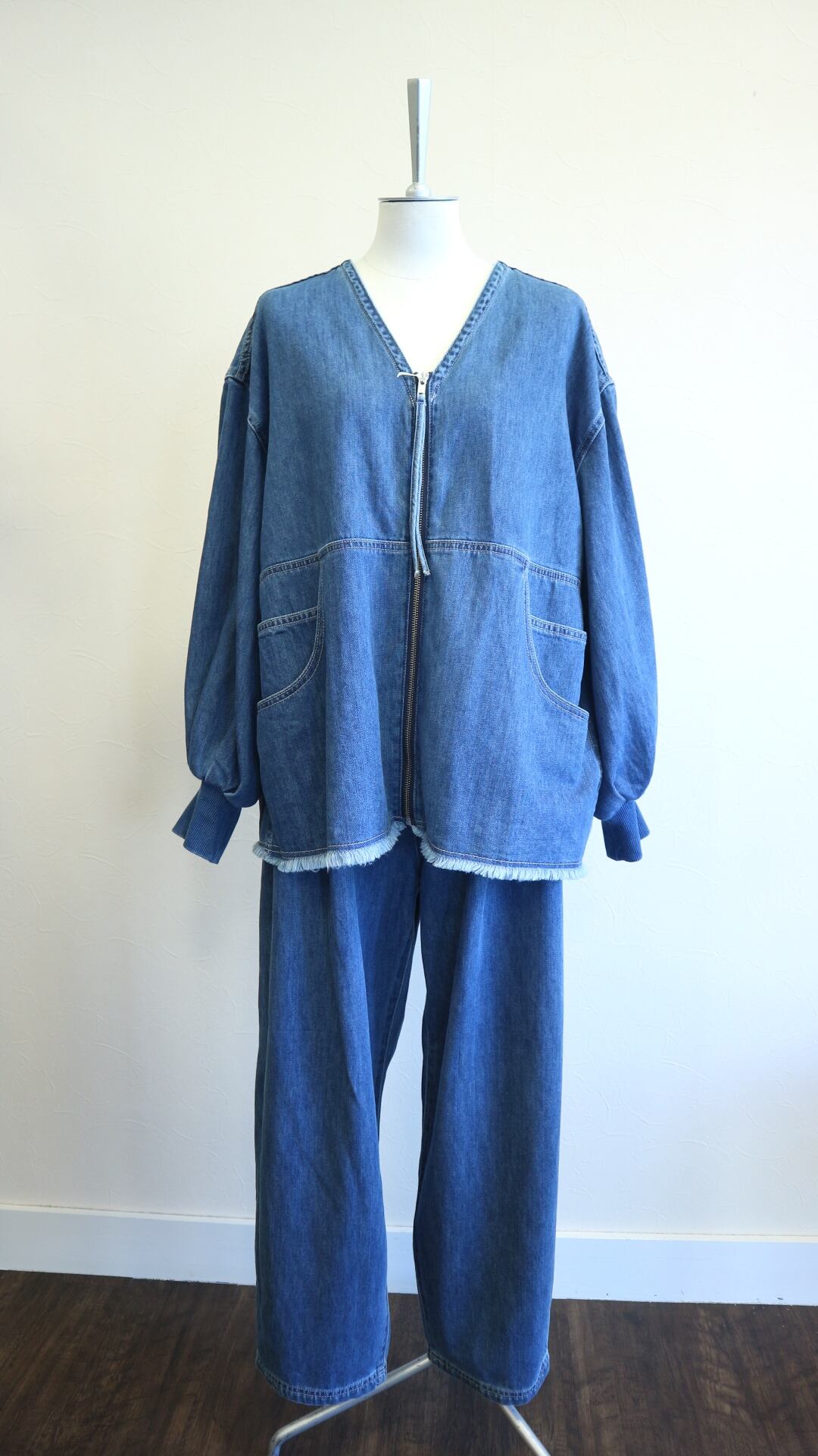 CYAN TOKYO デニムジャケット No.404240 ブルー セットアップ対応  