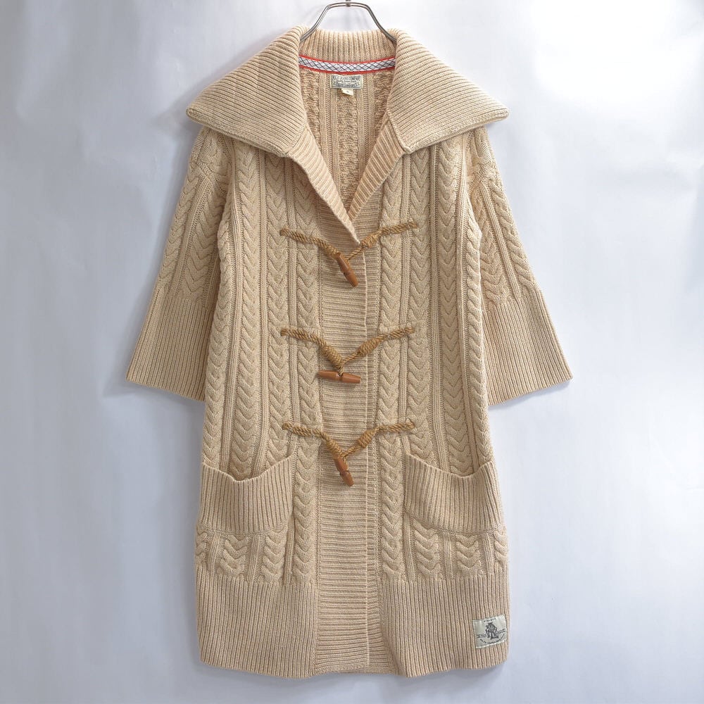 OLD JOE ダッフルコート サイズ38 Mサイズ ウール 茶色 フェイクウール