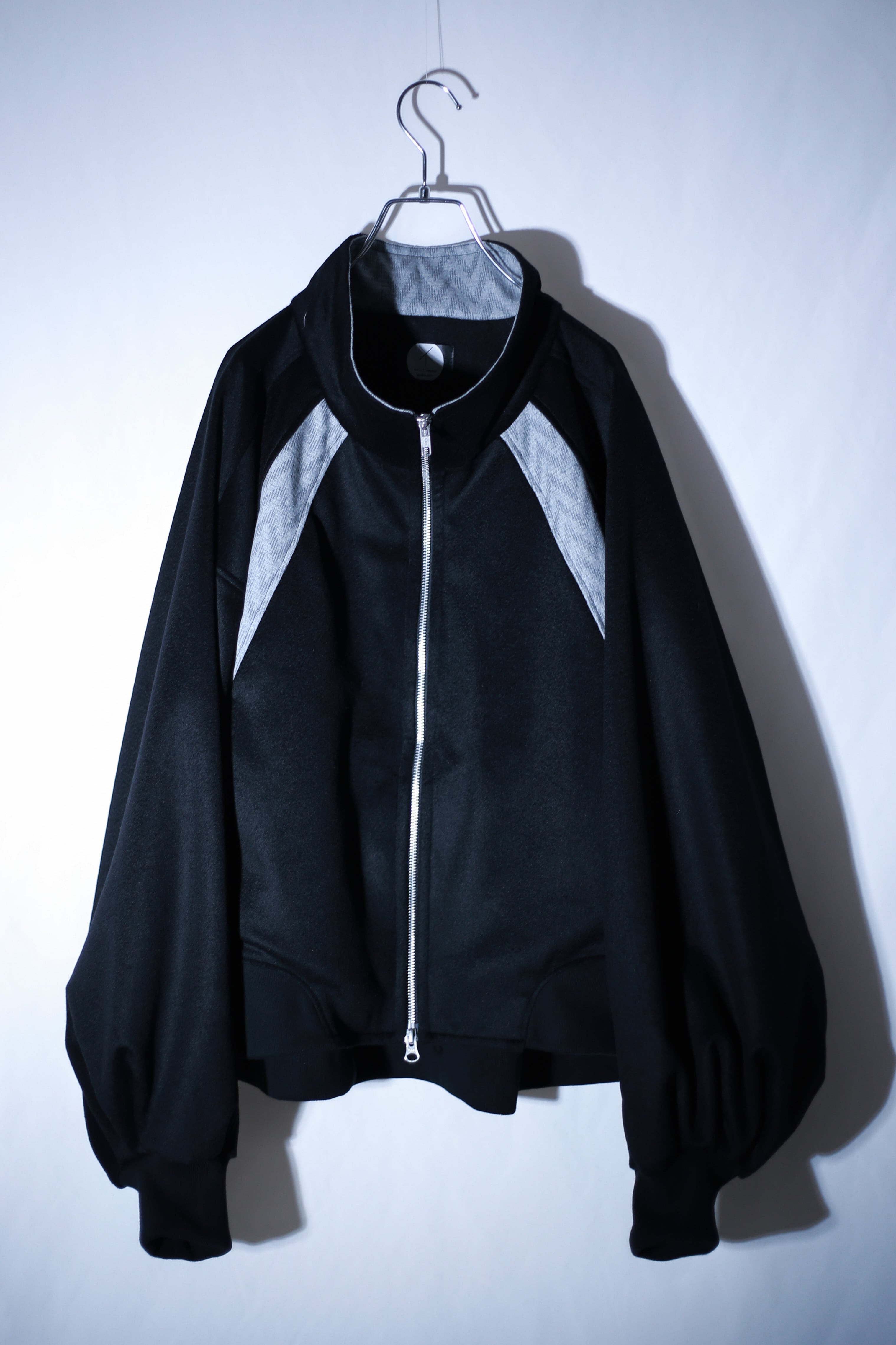Short-Blouson (black/grey)