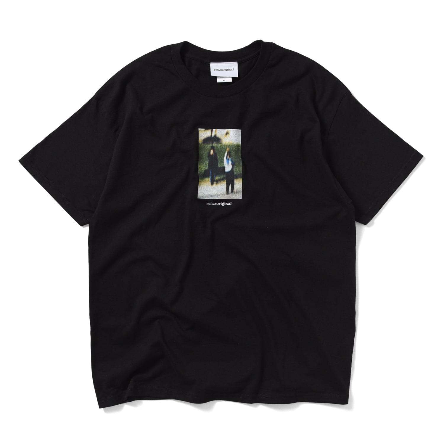 【RELAX ORIGINAL】Umbrella man Tee(Black)〈国内送料無料〉