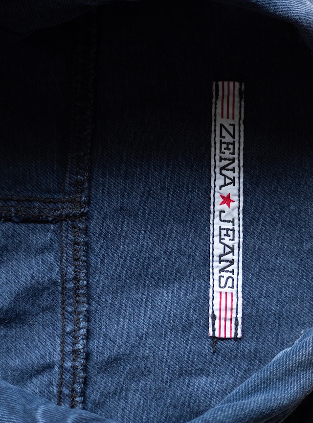 "ZENA JEANS" 1990s Denim vest