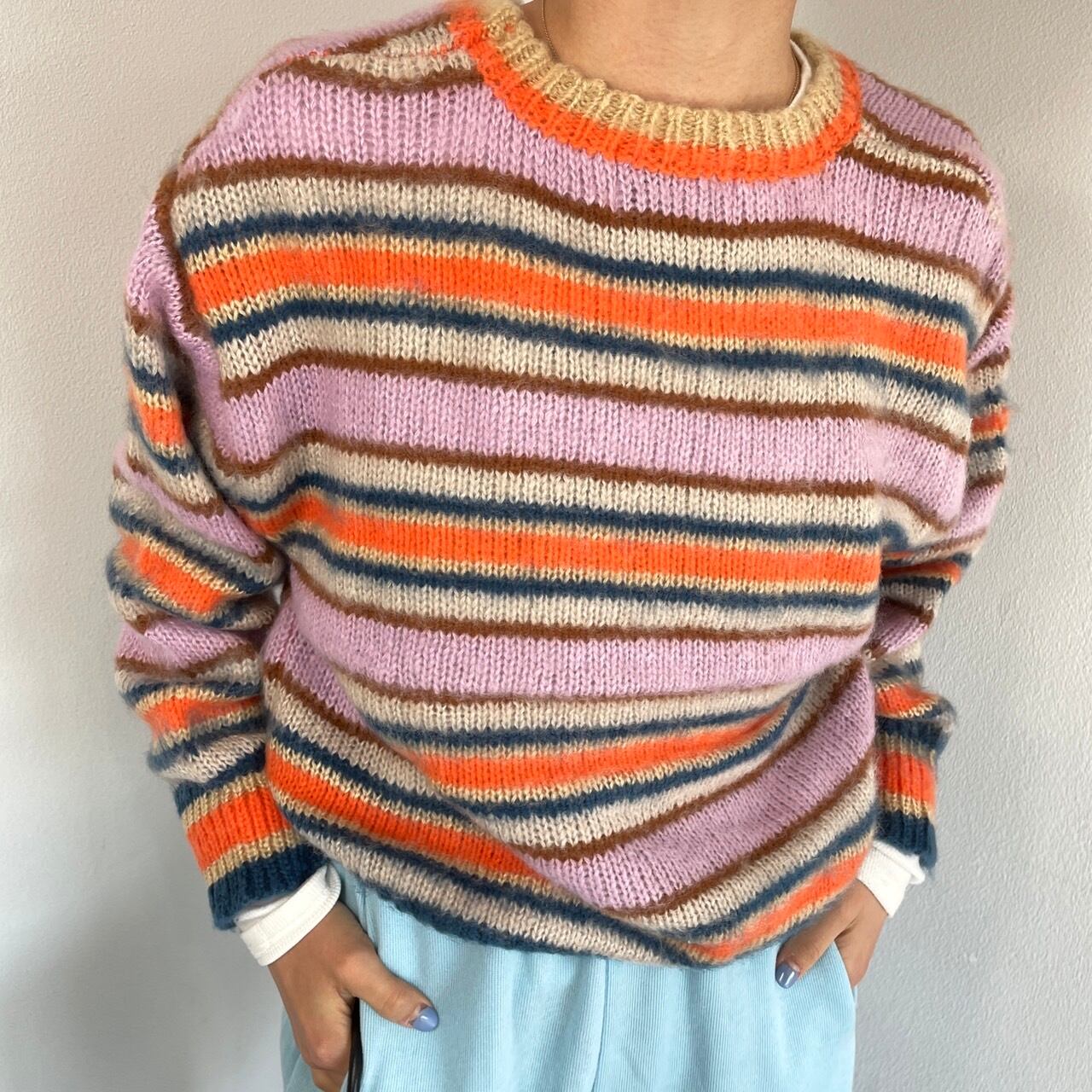 mulch border color short knit_LN0734