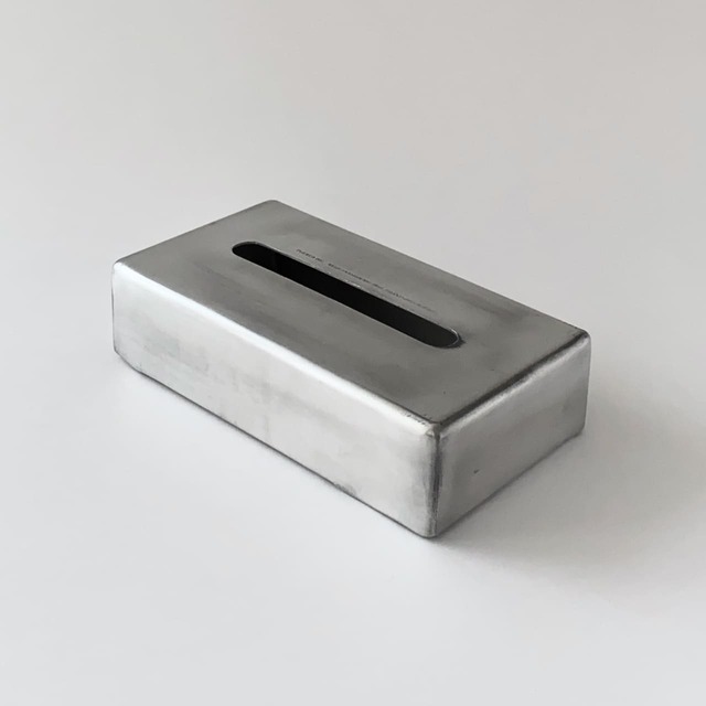 Aluminum Tissue Case Shiny PUEBCO｜ティッシュケース