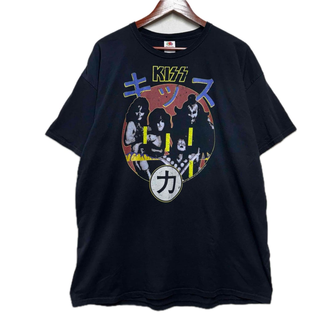 KISS キッス バンドTシャツ 日本語プリント メンズ2XL | vimfurugi
