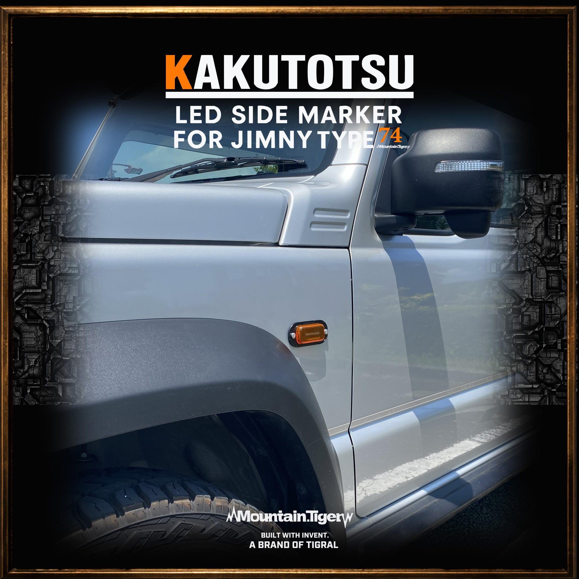 ジムニー LEDサイドマーカー KAKUTOTSU JB64/JB74/JC74対応（ネオ